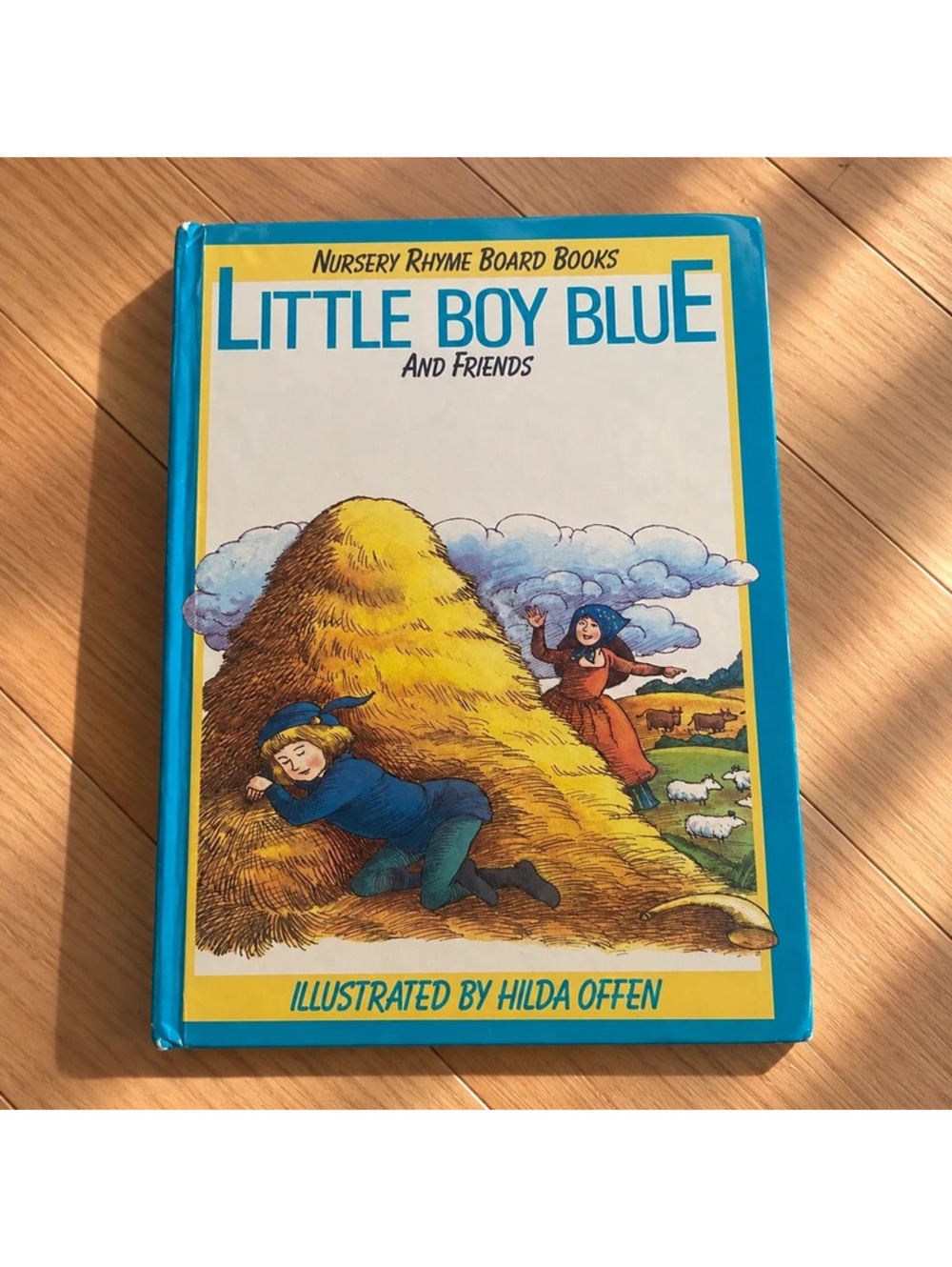 Little Boy Blue and Friends Hilda Offen Vintage Nursery Rhyme Board Book